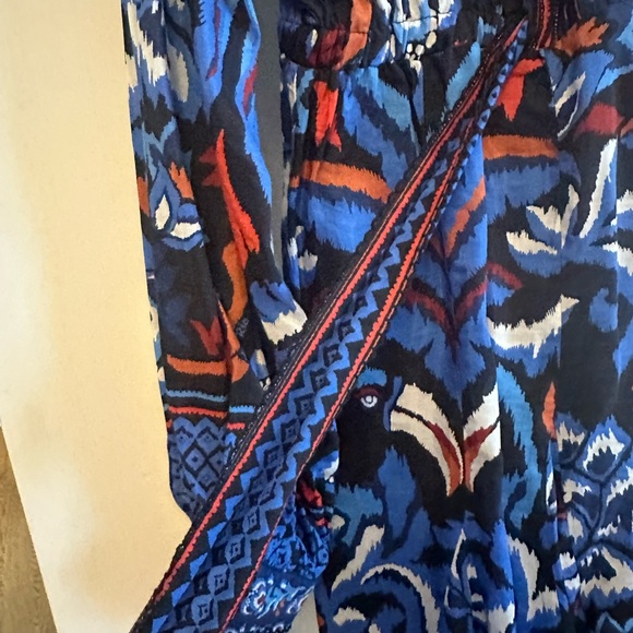 Farm Rio Black Toucans Scarf Mini Dress - Picture 5 of 5